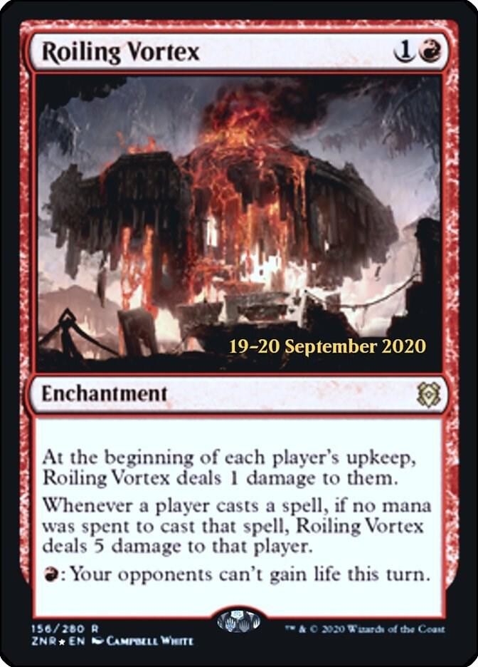 Roiling Vortex - NM - PRE - 156 - Rare - Prerelease Cards