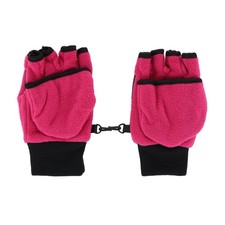 Iceberg Polar Wear Kid's 4-7 Winter Fleece Convertible Fingerless Glove to
