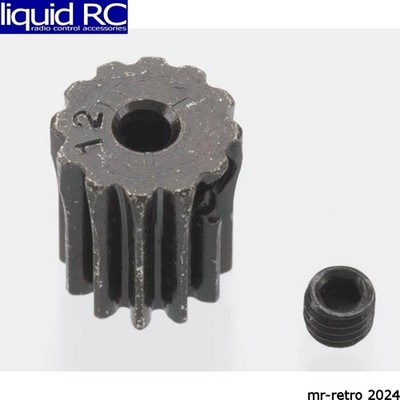Robinson Racing Products 1812 Hard Blackened Steel Mini Pinion 2mm .5 Mod 12T
