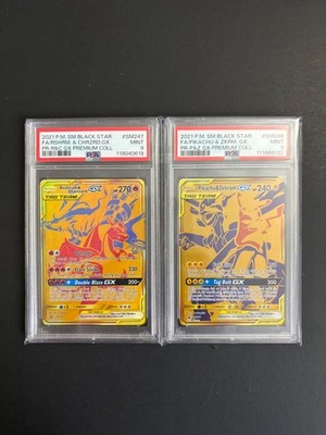 ポケモンカードゲーム RESHIRAM&CHARIZARD-GX PIKACHU&ZEKROM-GX s-l400.jpg