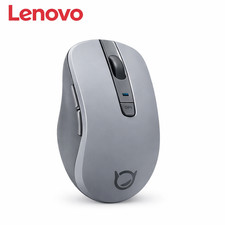 Lenovo Bluetooth 5.0 Wireless Mouse Dual Mode Silent 1600 DPI Optical Ergonomic