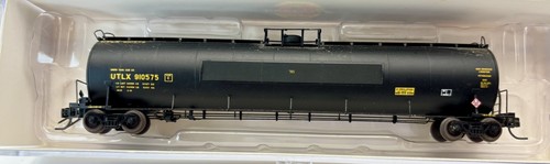 Coche cisterna lateral plano GLP escala N Athearn 23526 UTC 33.000 galones UTLX #910575 | Condition: Used