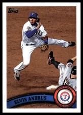 Elvis Andrus 2011 Topps American League All-Stars #AL17 Rangers MLB READ