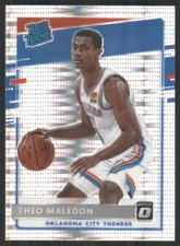 2020-21 Donruss Optic Target Box Set #184 Theo Maledon RR Thunder 636