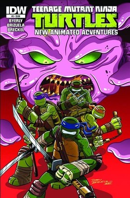 TMNT NEW ANIMATED ADVENTURES #3 IDW PUBLISHING