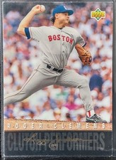 1993 Upper Deck Clutch Performers Roger Clemens #R7 Boston Red Sox Pitcher (mc)