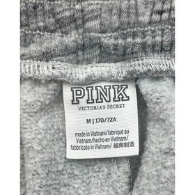 PINK Victoria Secret Campus Joggers Gray High Waist Sweatpants Medium