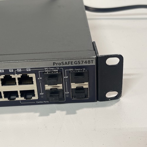 Netgear ProSafe GS748T V5 48-Port Gigabit Ethernet Smart Switch - Picture 3 of 8