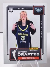 2024-25 Panini Instant WNBA Paige Bueckers RC #DN-1 Draft Night Dallas Wings 