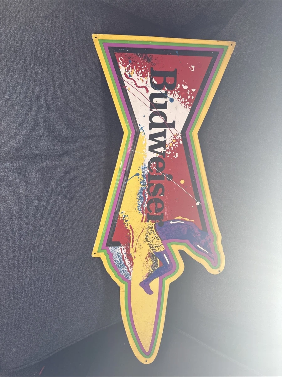 Beer Surfboard In Collectible Budweiser Signs & Tins for sale | eBay