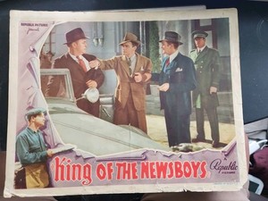 King Of The Newsboys,movie Lobby Card,poster