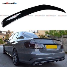 Heckspoiler Schwarz Spoiler Spoilerlippe f&uuml;r Mercedes W212 Limo E200 E220 E63