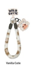 pop mart crybaby wild but cutie phone charm vanilla cutie