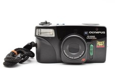 OLYMPUS AZ-2000 Panorama ZOOM 35mm Film Camera Almost Unused JAPAN C849