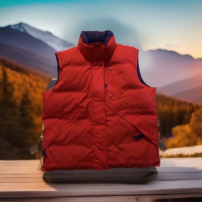 Cabela's Red Goose Down Vest Women's insulated Winter Medium 