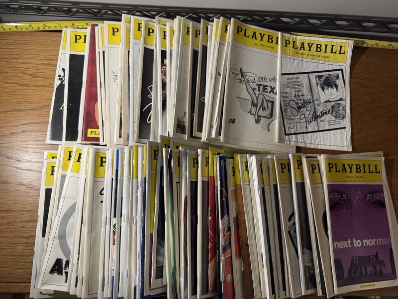 HUGE LOT of Playbills (95 Total) Playbill Plays, Ballet, Broadway, Boston Opera