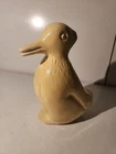 Weller American Art Pottery Early Duck Rabbit Penguin 7" Planter Vase Yellow