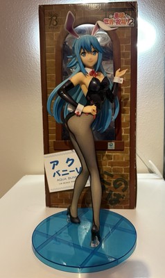 KonoSuba 2 Aqua Bunny Girl Black Tights Ver. 1/4 Scale Figure FREEing AUTHENTIC