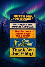 Dutch Bros Bonus Sticker Day May 20 2026 Full Set Of 5