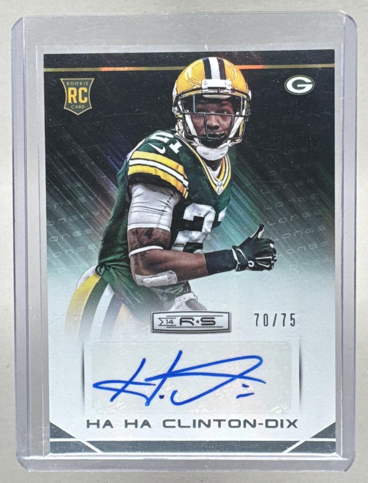 Ha Ha Clinton-Dix Panini Rookies & Stars #138 Autograph Longevity