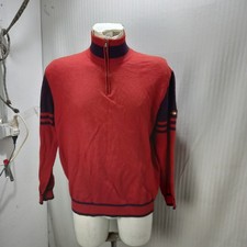 Articolo e6414 maglione uomo Gianni Versace linea sport arancione rosso misto l