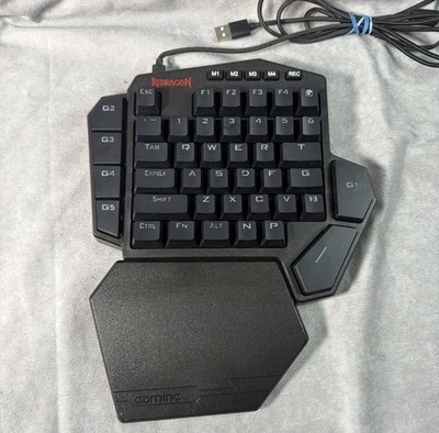 REDRAGON K585 RGB DITI One-Handed RGB Mechanical Gaming Keyboard Great Condition