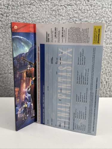 Final Fantasy X (Sony PlayStation 2, Black Label) CIB WORKING w/REG - Afbeelding 9 van 9