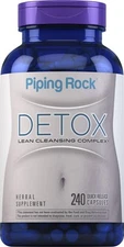 Detox Cleanse Capsules | 240 Pills | Herbal Complex | by Piping Rock