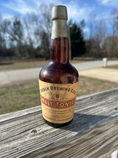 Bosch Brewing Beer Company Lake Linden Michigan MI Malt Tonic Paper Label Bottle