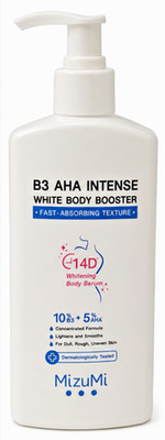 MizuMi B3 AHA Intense Body Booster Lotion Vitamin B3 Dark Spot Care 250ml
