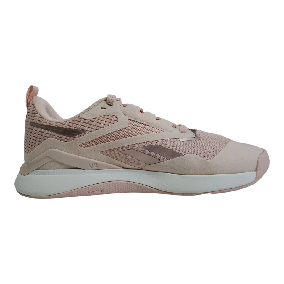 Reebok Women’s Nanoflex 2 Training Sneaker Pink Training Shoe Size 7.5 Medium US - Image 2 of 4