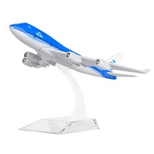 Fashion 1/400 16cm Dutch Airlines KLM B747 Airplane Model Alloy Diecast Plane