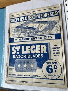 Sheff Wed v Man City March 1936
