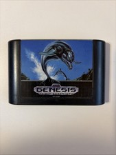 Ecco the Dolphin Sega Genesis Cartridge, No Case or Manual