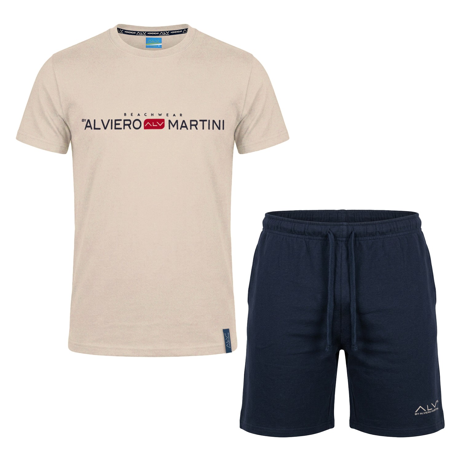 Completo Uomo ALVIERO MARTINI Manica Corta Cotone - Vari Modelli