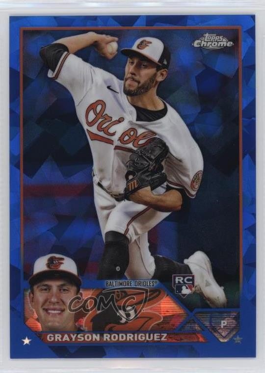 2023 Topps Chrome Update Sapphire Edition Grayson Rodriguez #USCS50 10pz