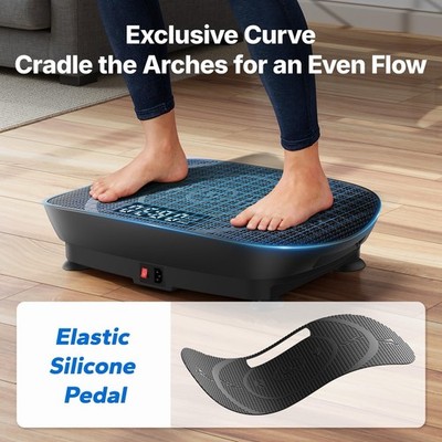 Vibration Plate Exercise Machine/ Curved multi program MERACH