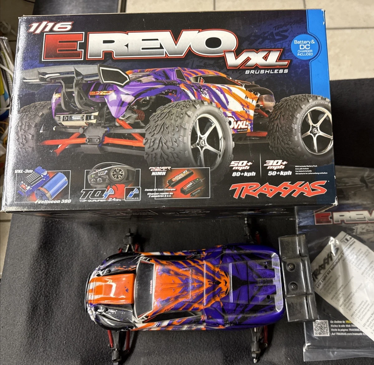 Traxxas E-Revo 1:16 RC Model Cars, Trucks & Motorcycles for sale