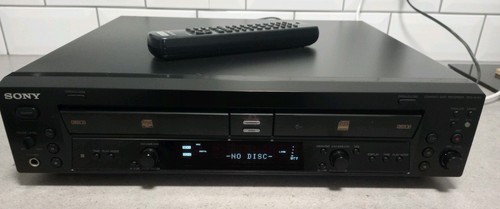 Sony RCD W100 CD Recorder With Remote Control Spares Or Repairs See ...
