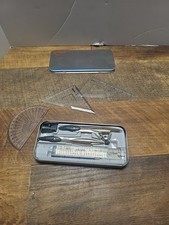 Maped Study Geometry 10-Piece Set includes Triangle Ruler Protractor Compass