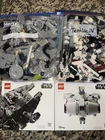 Lego Star Wars Millennium Falcon 75375 & Tantive IV 75376 Lot W/ Instructions
