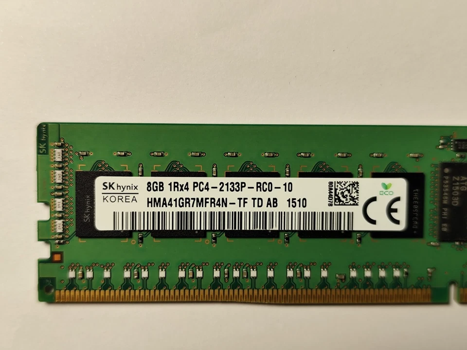 HMA41GR7MFR4N-TF TD AB Hynix 8GB PC4-17000 DDR4-2133MHz (For Server) CL15 288 - Immagine 2 di 2