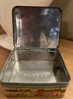 RARE Antique George Horner Candy Tin City Scene People Dogs Row Houses Excellent — photo 8