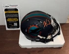 Kyle Louis Signed Autographed Rivalries Mini Helmet Miami Dolphins JSA