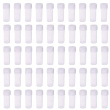5ml Plastic Test Tubes Small Bottle Vial Storage Vial Storage Container for L...