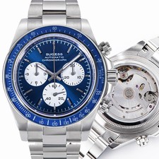 Sugess Chrono Racing High Beat 28800 Bph Chronograph Mens Sporty Watch S473.e.e