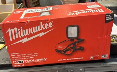 Milwaukee Tool-Only 2358-20 M18 Rover Clamping Flood Light.