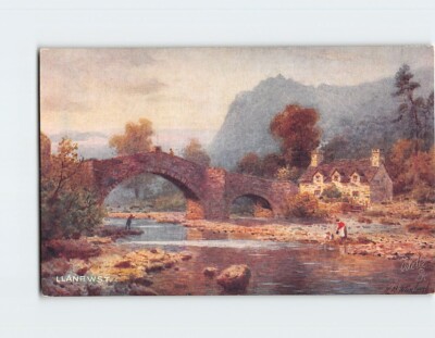 Postcard View Of Llanrwst Wales
