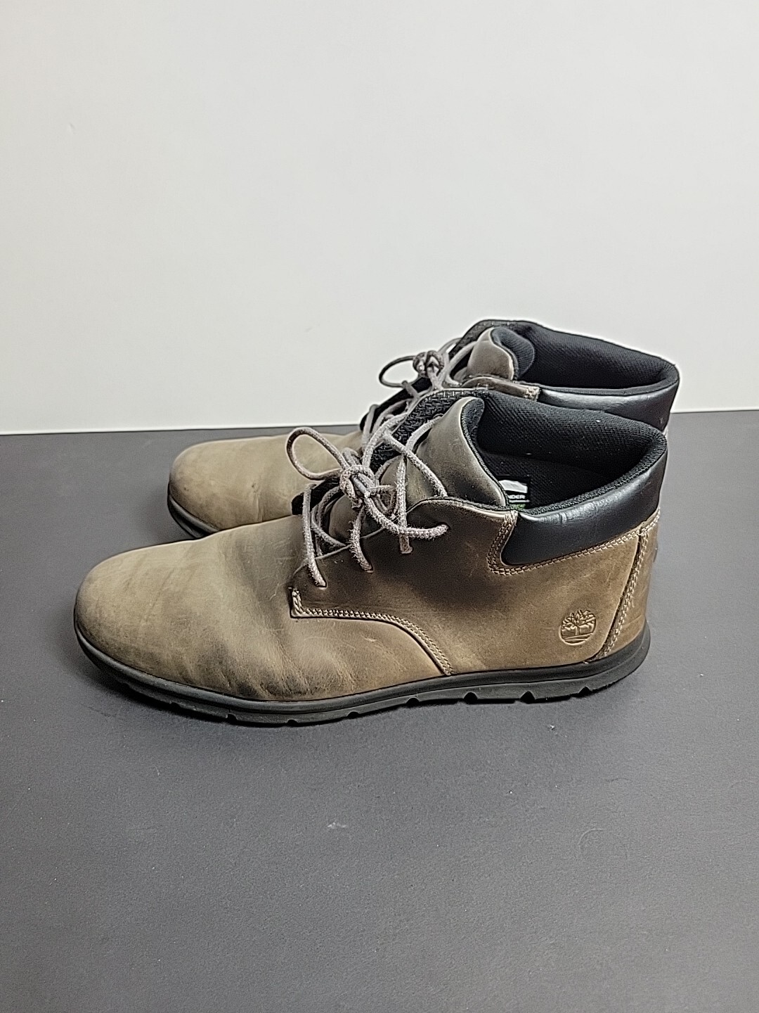 Timberland Graydon Men's Grey lightweight Leather Sneaker Boots, A5SFM SIZE: 12