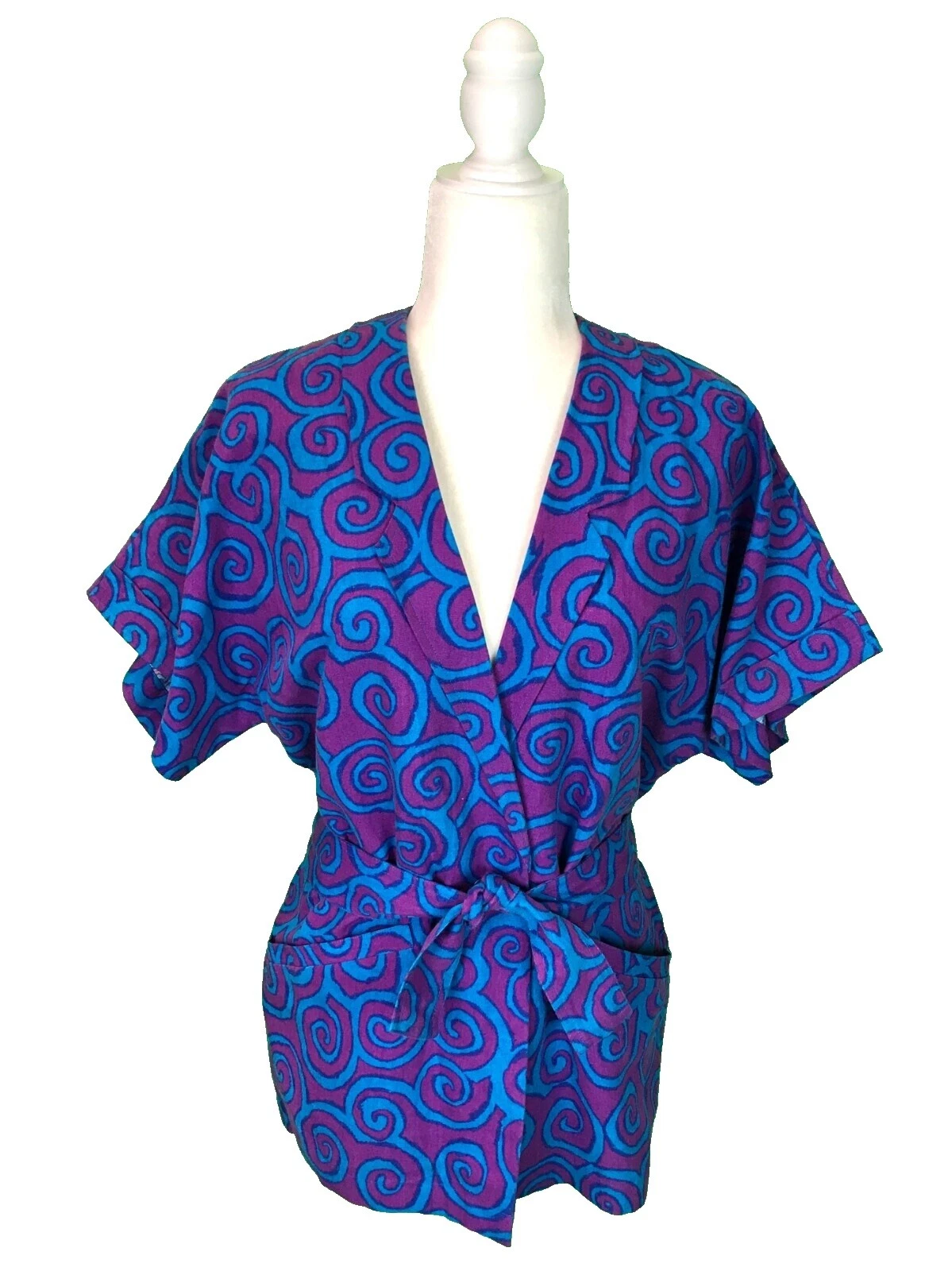 Mezcla de lino Camisetas Vintage 1980s para Mujer